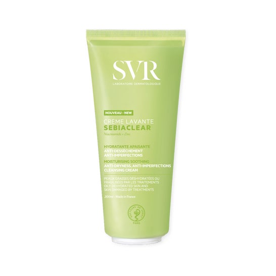 SVR Sebiaclear Crème Lavante Hydratante Apaisante 200 ml
