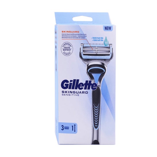 Gillette Skinguard Maquinilla Aloe Vera + Recargo 3uds