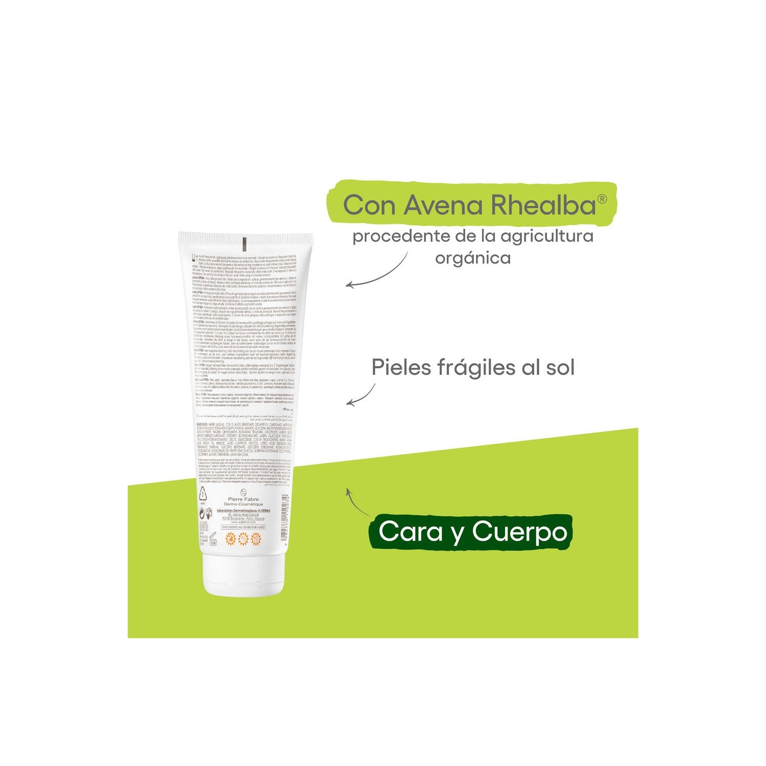 A-Derma Protect Leche Solar SPF50+ 250ml