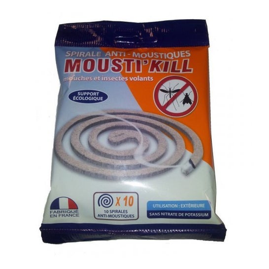 Mousti'Kill Espirales Antimosquitos 10 uds