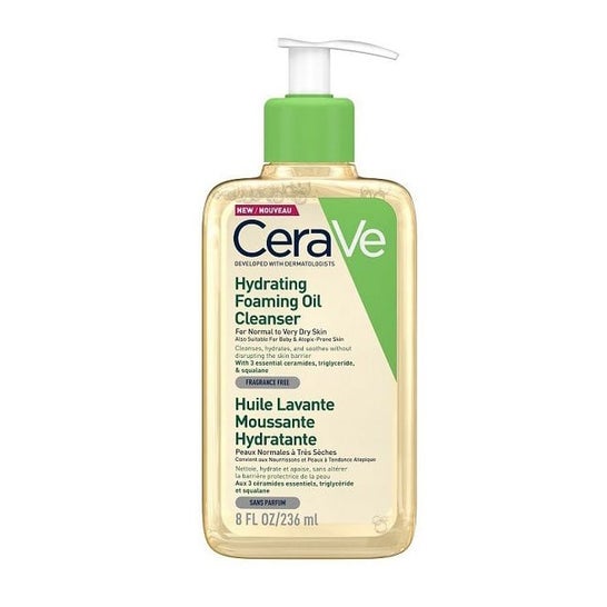 CeraVe Limpiador en Aceite Espumoso Hidratante 236ml