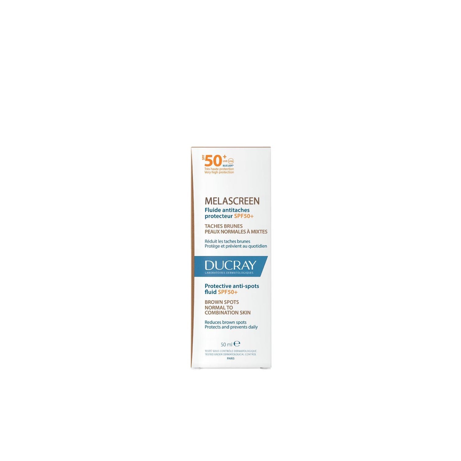 Ducray Melascreen Fluido Protector Antimanchas SPF50+ 50ml
