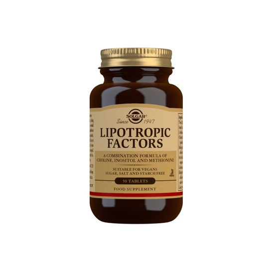 Solgar Factores Lipotrópicos 50 comp