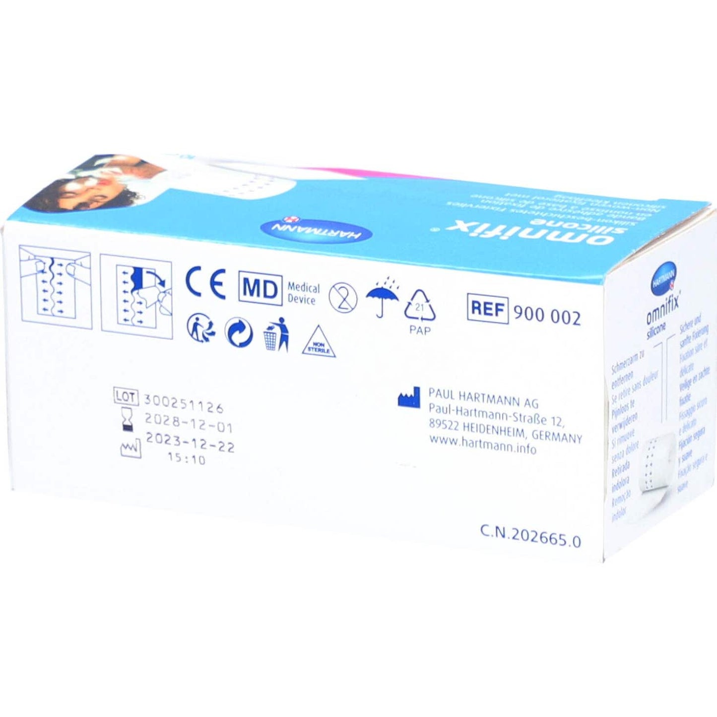 Omnifix Silicone 2mx10cm 1ud