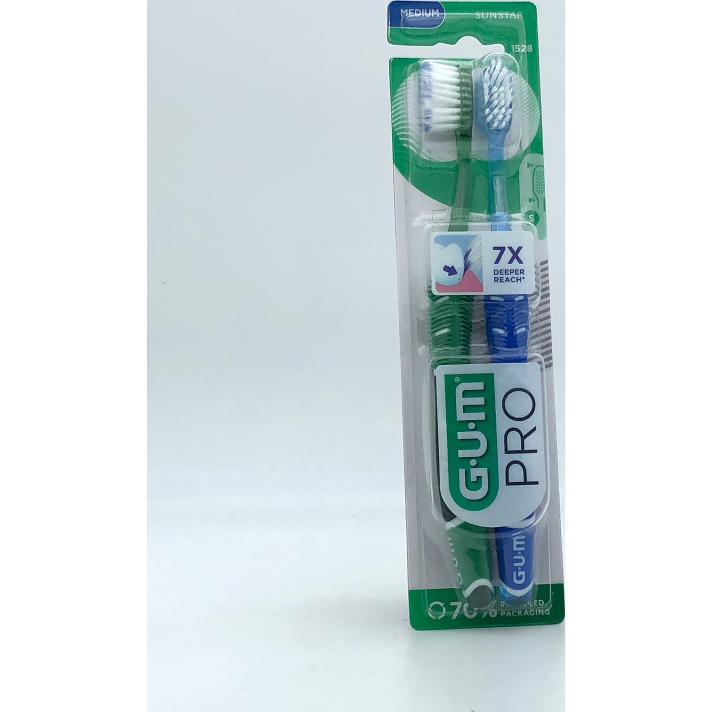 GUM Pro Cepillo Dental Medio 2uds