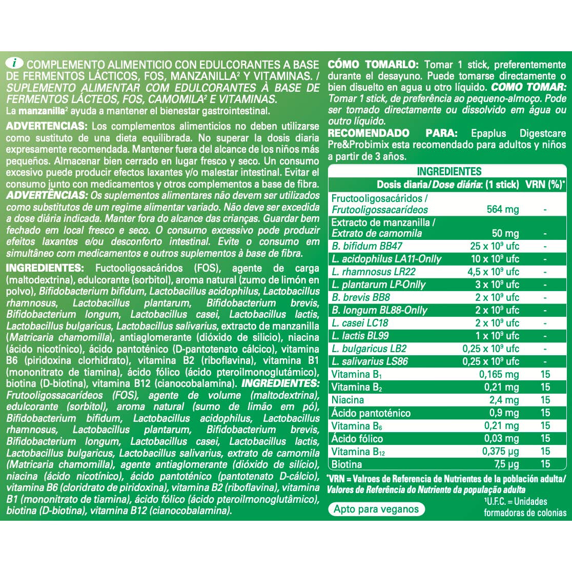 Epaplus Digestcare Pre & Probixmix 7 sticks