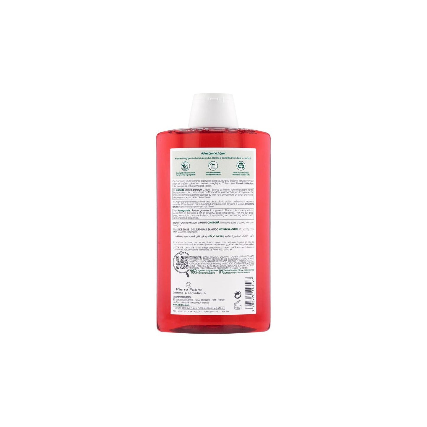 Klorane Champú a la Granada 400ml