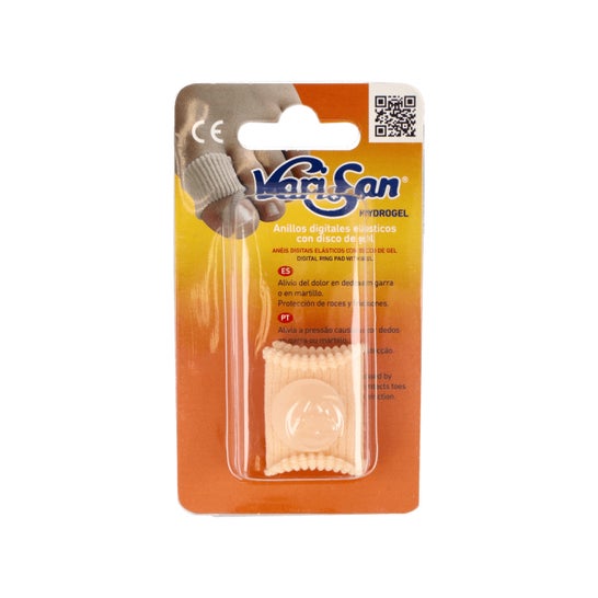 Ari+San Hydrogel Anillo Digital Talla Media 2 uds