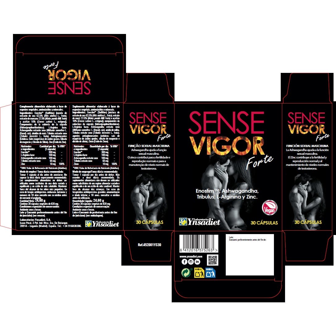 Ynsadiet Sense Vigor Forte 30caps