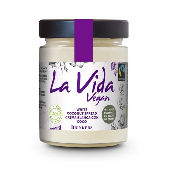 La Vida Vegan Crema Coco Blanca 270g