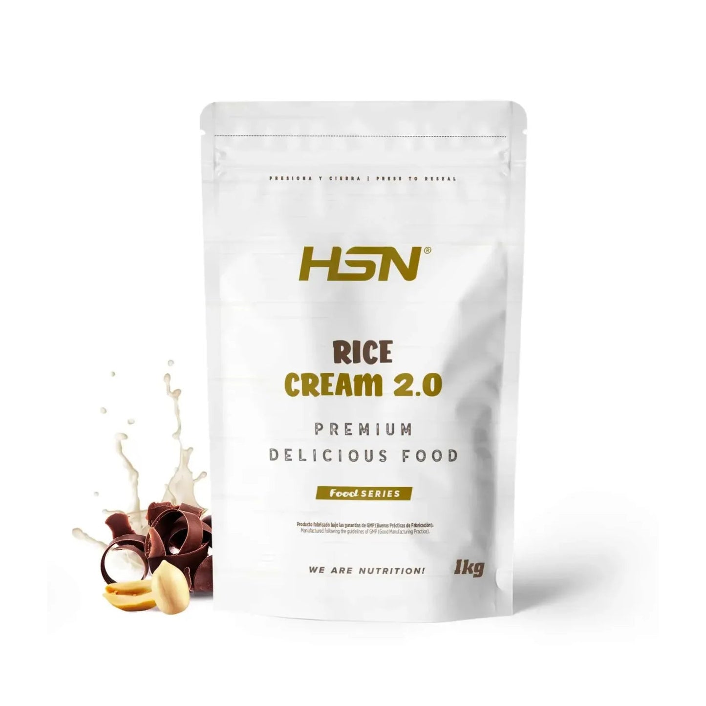 HSN Crema de Arroz 2.0 Chocolate y Cacahuete 1kg