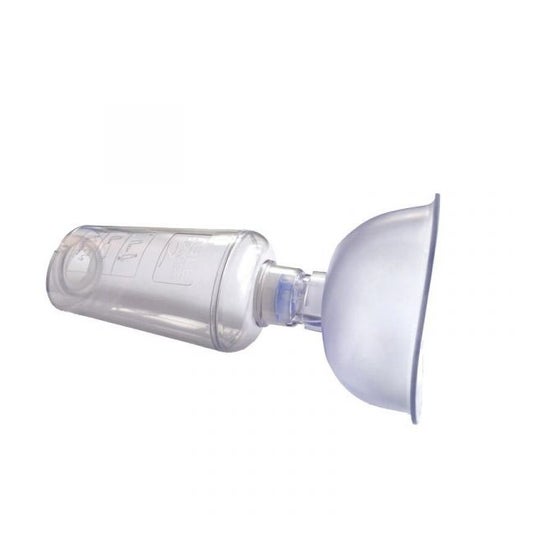Able Spacer 2 Cámara Inhalación Adultos con Mascarilla 1ud