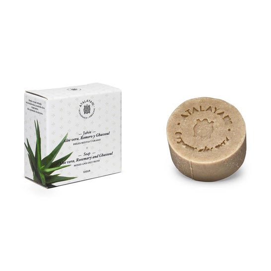 Atalaya Bio Jabón Aloe Vera Romero y ghassoul 100 g