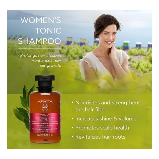 Apivita Tonic Champú Tónico Anticaída Mujer 500ml