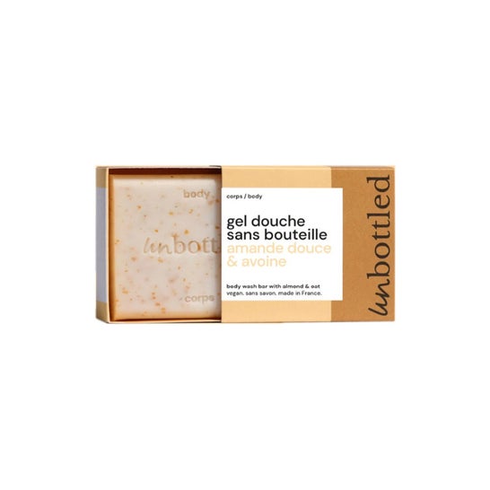 Unbottled Gel Douche Sans Bouteille Avoine & Amande Douce 35 g