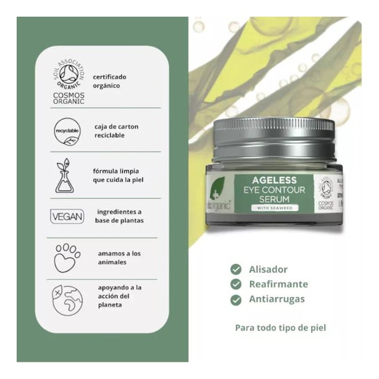 Dr. Organic Ageless Sérum Contorno Ojos 15ml