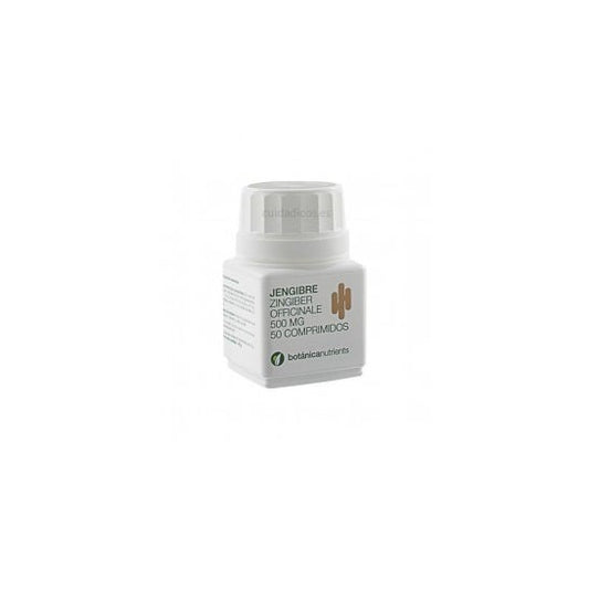 BotánicaPharma Jengibre 500mg 50comp