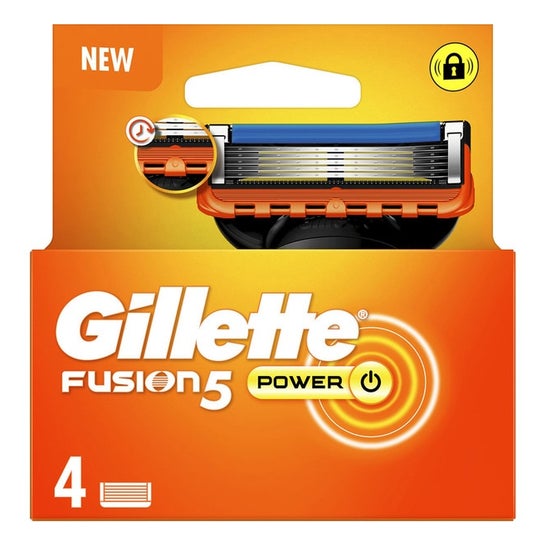 Gillette Fusion 5 Power Recambio 4uds