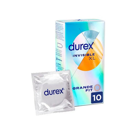 Durex Invisible XL Preservativos 10uds