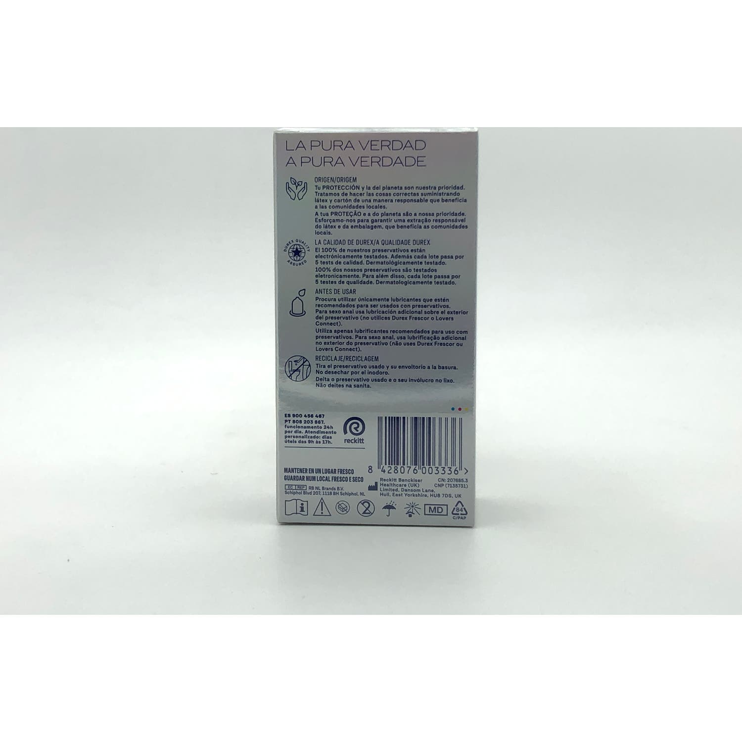 Durex Invisible XL Preservativos 10uds