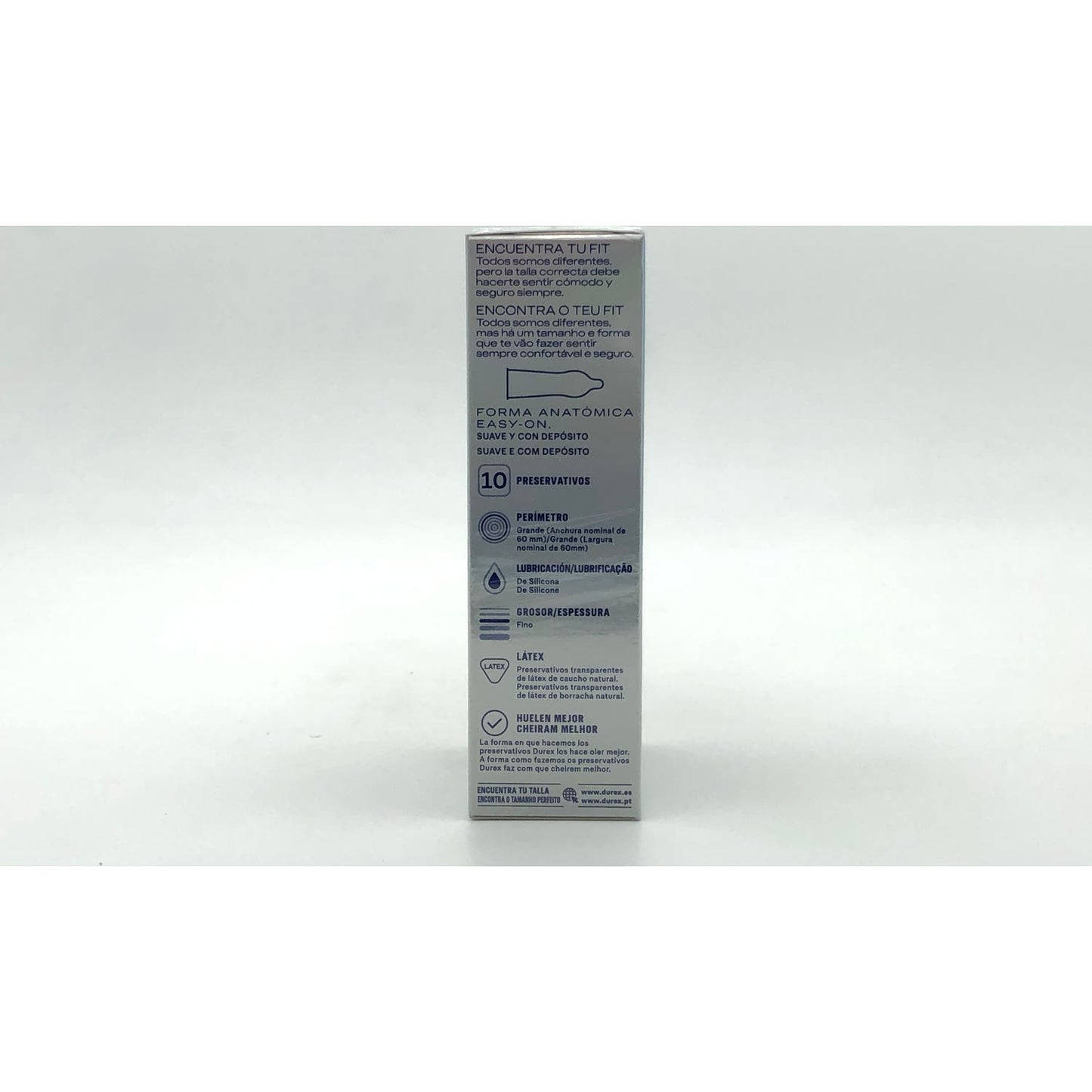 Durex Invisible XL Preservativos 10uds