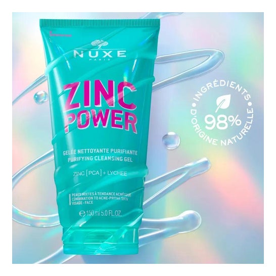 Nuxe Zinc Power Gel limpiador purificante 150ml
