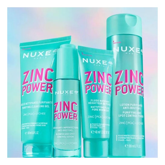 Nuxe Zinc Power Gel limpiador purificante 150ml
