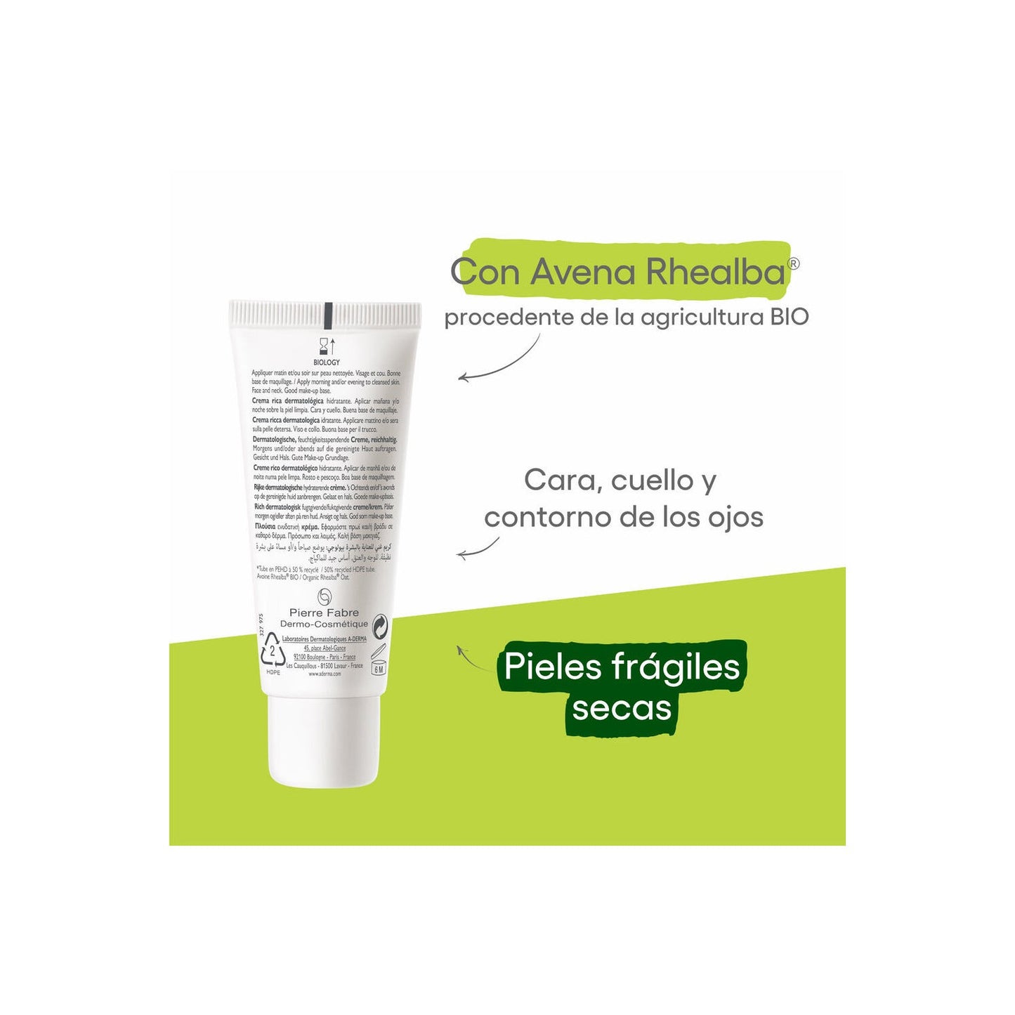 A-Derma Biology Crema Rica 40ml