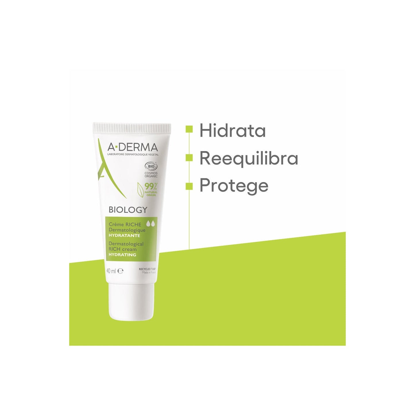 A-Derma Biology Crema Rica 40ml