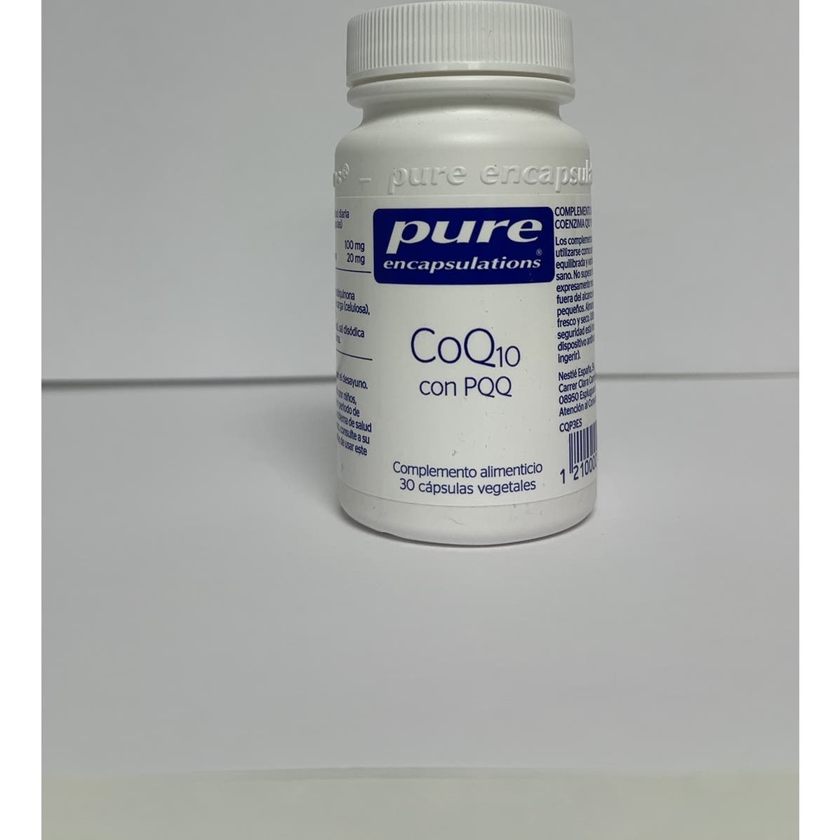 Pure Encapsulations CoQ10 con PQQ 30vcaps