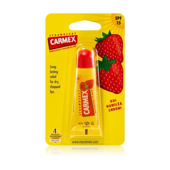 Carmex Strawberry Bálsamo Labial SPF15 4.25g