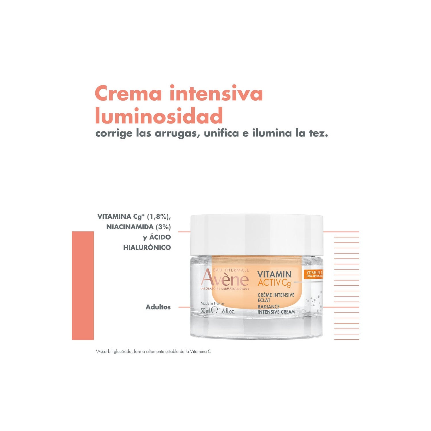 Avène Vitamin Activ Cg Crema Intensiva Iluminadora 50ml