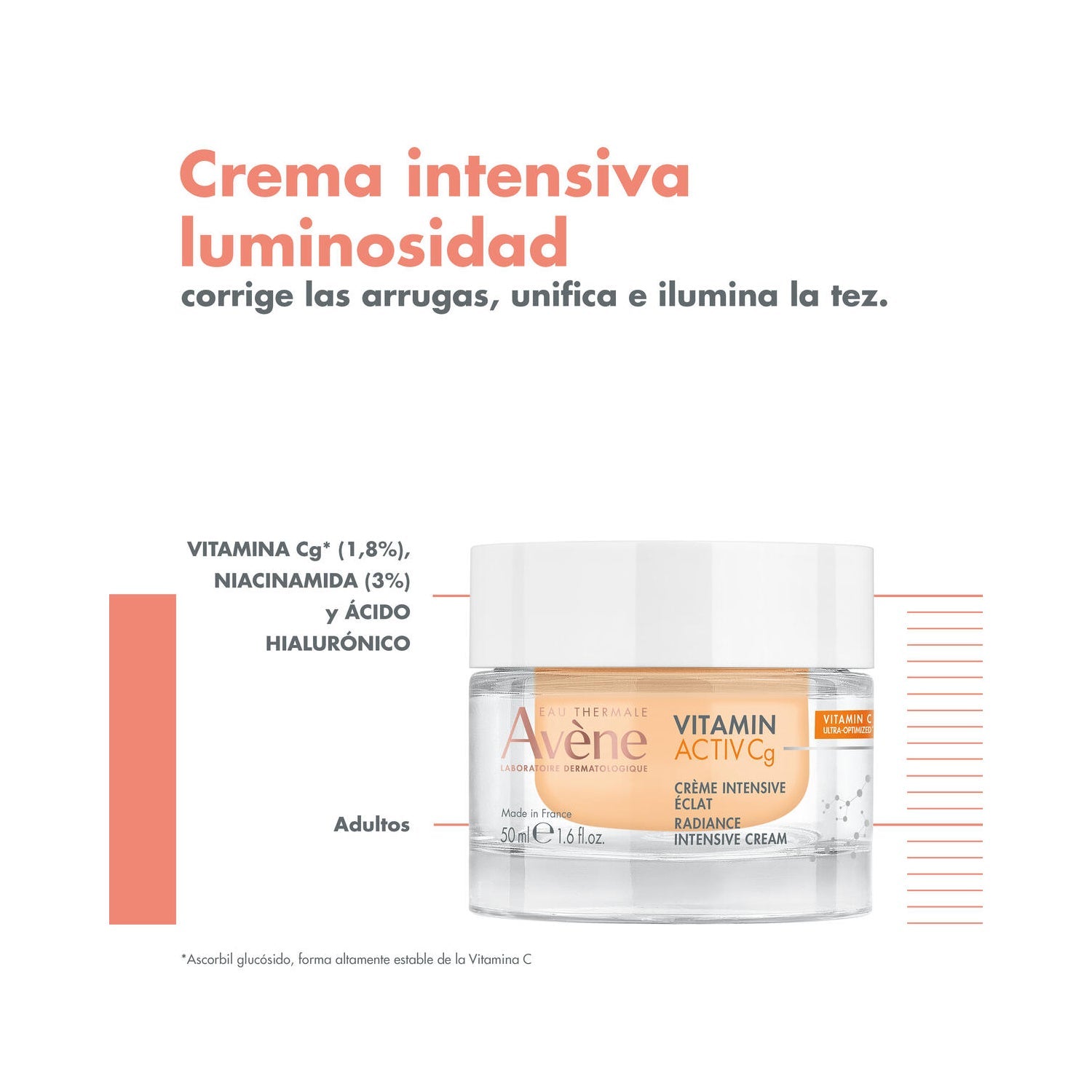 Avène Vitamin Activ Cg Crema Intensiva Iluminadora 50ml
