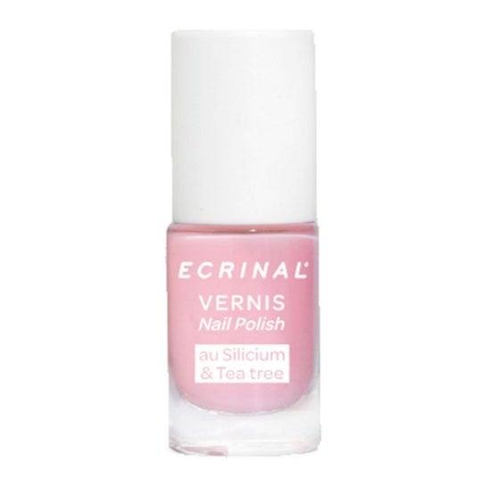 Ecrinal Esmalte de Uñas Silicio + Árbol Del Té Rosa Perla 5 ml