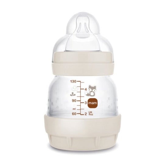 Mam Easy Start Nature Biberón Tetina Flujo 0 Arena 130ml 1ud