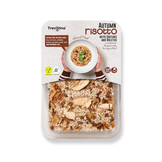 Trevijano Autumn Risotto Shiitake Boletus Sin Gluten 280g
