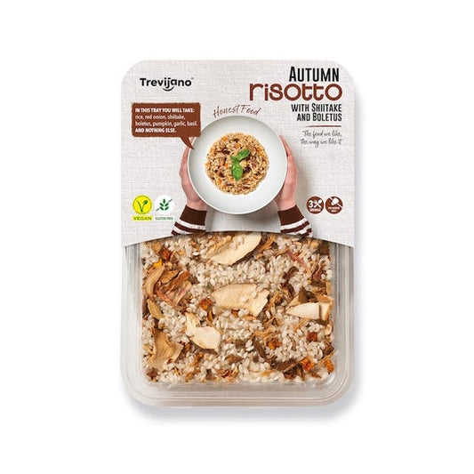 Trevijano Autumn Risotto Shiitake Boletus Sin Gluten 280g