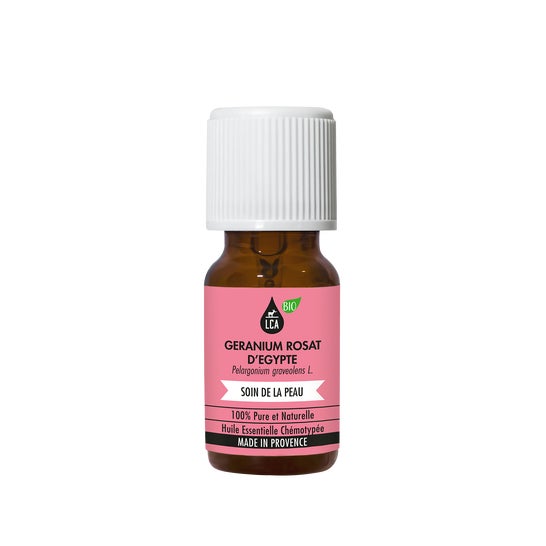 LCA Huile Essentielle de Géranium Rosat d'Egypte BIO 10ml