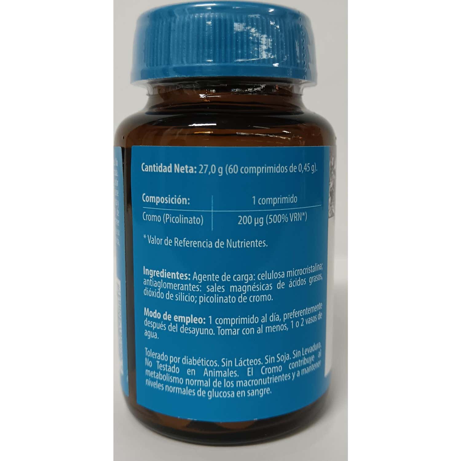 Naturmil Picolinato de Cromo 200 mg 60 comp.