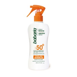 Babaria Solar Spray SPF50+ Piel Sensible Waterproof 200ml