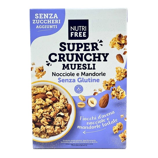 Nutrifree Super Crunchy Muesli Avellana Almendra Sin Gluten 300g