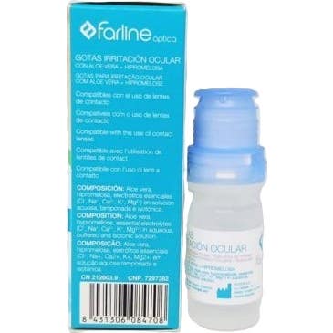 Farline Gotas Irritación Ocular Aloe 10ml
