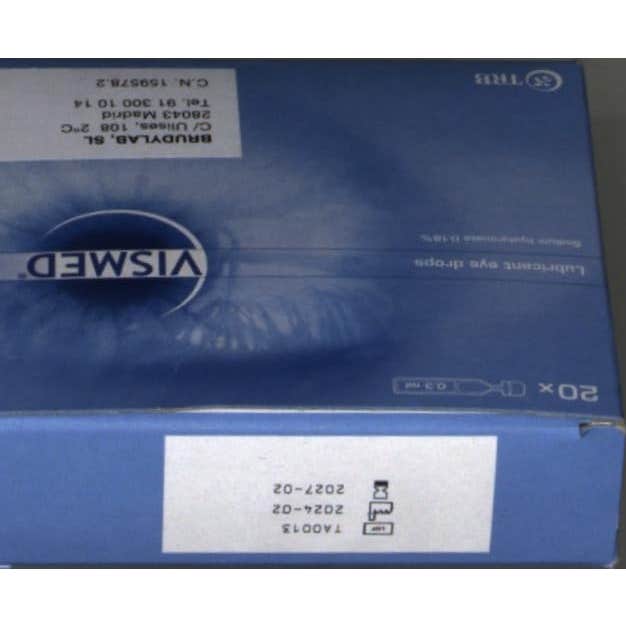 Vismed lubricante 20uds