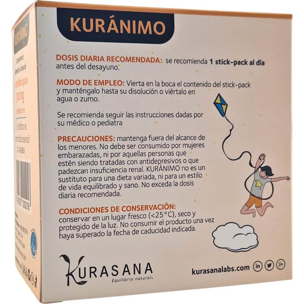 Kuranimo L-Triptófano Puro 30 Sticks