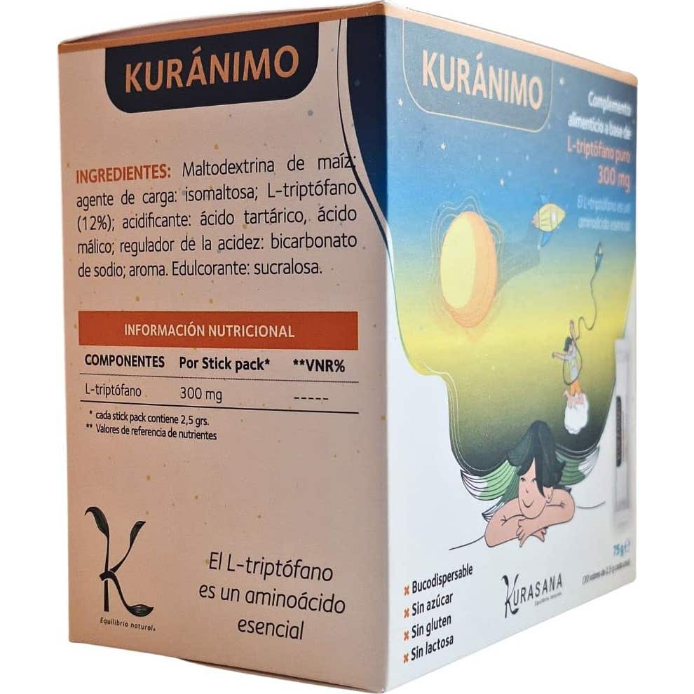 Kuranimo L-Triptófano Puro 30 Sticks