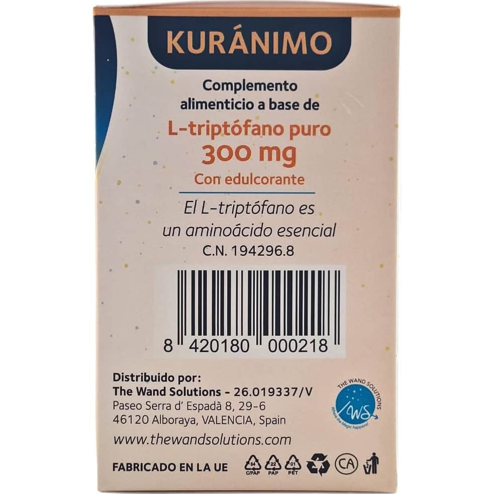 Kuranimo L-Triptófano Puro 30 Sticks