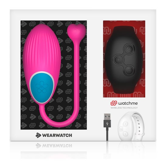 Wearwatch Egg Wireless Technology Watchme Fuchsia - Jet Black 1ud