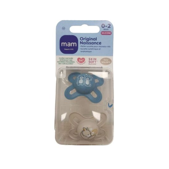 Mam Original Naissance Chupete 0-2 Meses 2uds