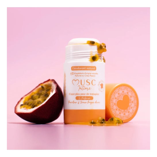 Musc Intime Desodorante Natural Crazy Passion 50g