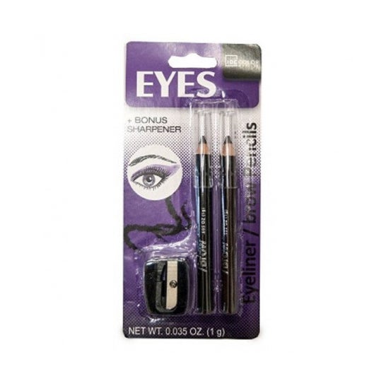 Magic Studio Eyeliner Brow Pack Pencil And Sharpener L